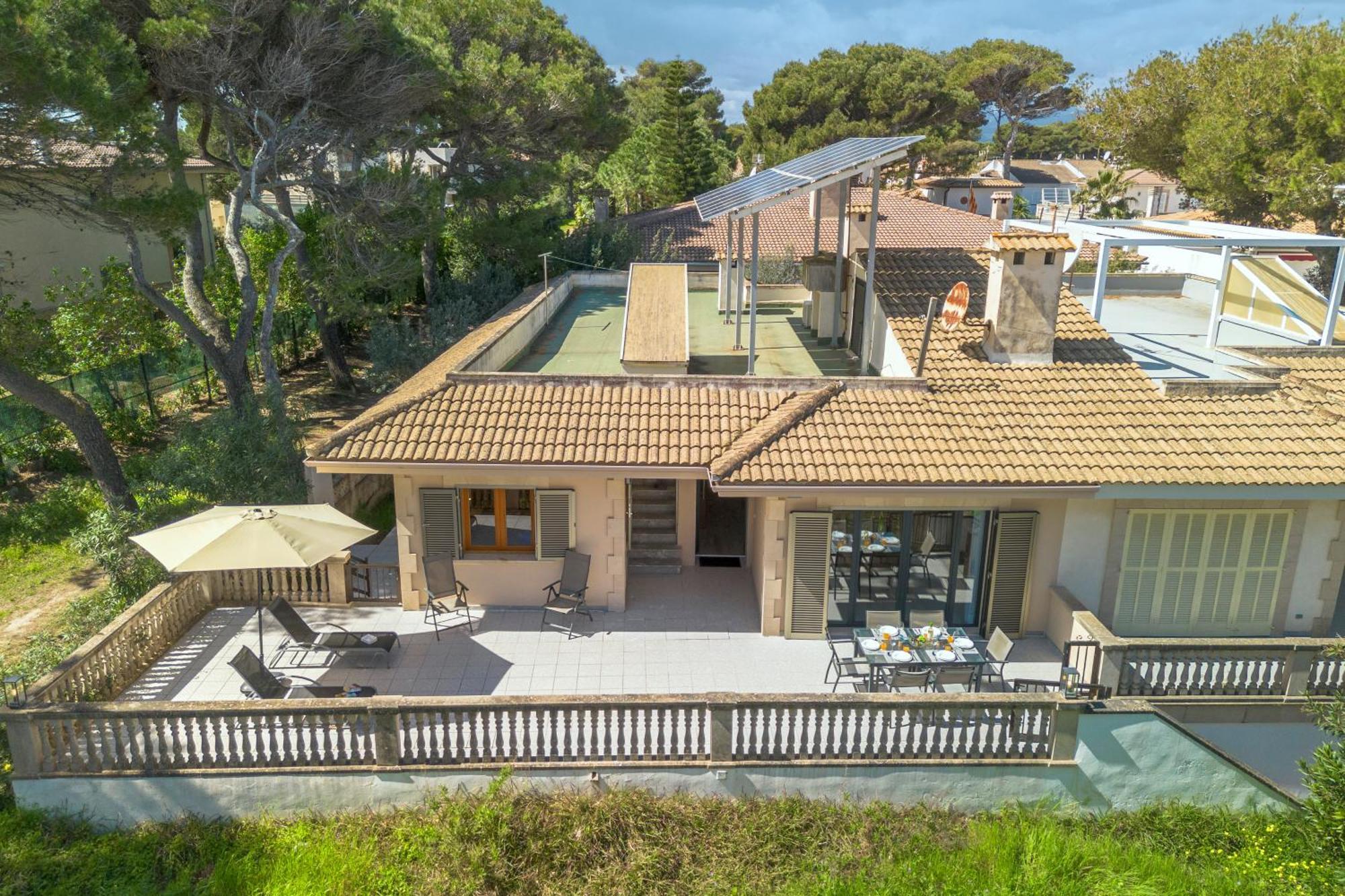 Villa Can Canta Natura Park House At Platja De Muro Beach Luaran gambar